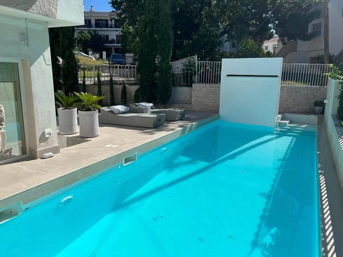 סלוניקי Panorama Hills Villa With Pool
